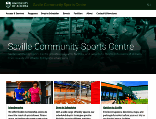 savillecentre.ca screenshot