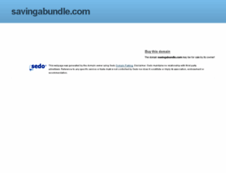 savingabundle.com screenshot