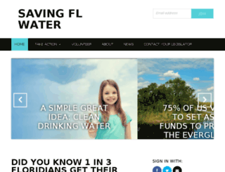 savingflwater.com screenshot