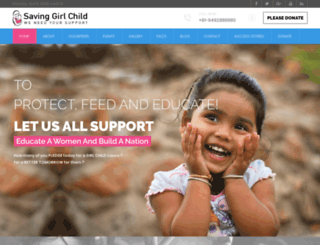 savinggirlchild.org screenshot