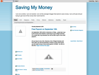 savingmymoneyeveryday.blogspot.com screenshot