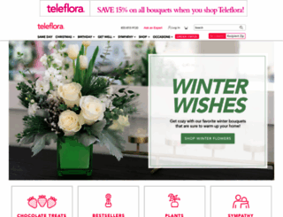 savings.teleflora.com screenshot