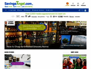 savingsangel.com screenshot