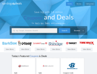 savingsndeals.com screenshot