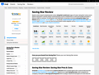savingstar.knoji.com screenshot