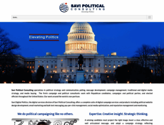 savipoliticalconsulting.com screenshot