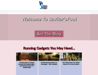 savitarsfoot.com screenshot