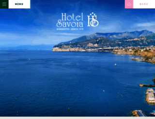 savoia-hotel.com screenshot