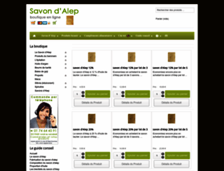 savon-alep-guide.com screenshot