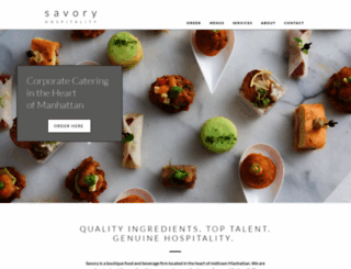 savory.com screenshot