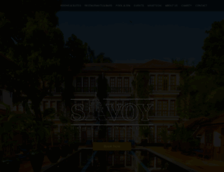savoy-myanmar.com screenshot