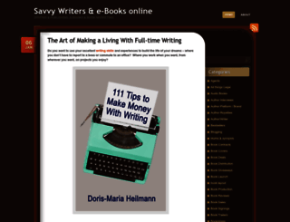 savvybookwriters.wordpress.com screenshot