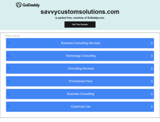 savvydigital.com screenshot