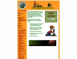 savvygardener.com screenshot