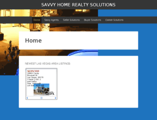 savvyhomestrategies.com screenshot