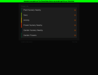 savvyplant.com screenshot