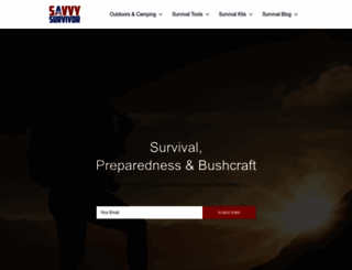 savvysurvivor.com screenshot