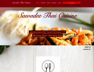 sawadeethaicuisine.com screenshot