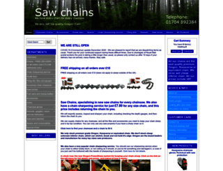 sawchain.co.uk screenshot