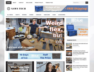 sawstech.com screenshot