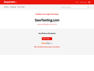sawtesting.com screenshot