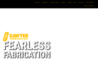 sawyerfab.com screenshot