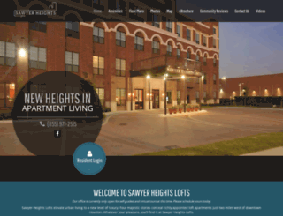 sawyerheightslofts.com screenshot