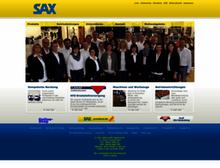 sax-online.de screenshot