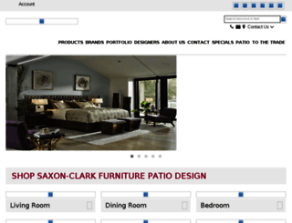 saxon-clark.com screenshot