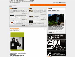 sayaanakbangsamalaysia.net screenshot