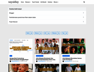 sayaiday.com screenshot