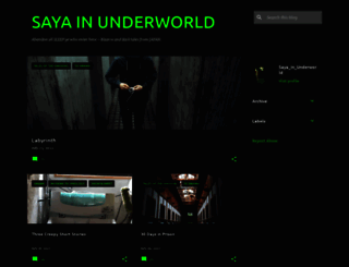 sayainunderworld.blogspot.mx screenshot