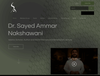 sayedammar.com screenshot