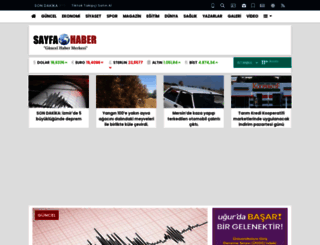 sayfahaber.com screenshot