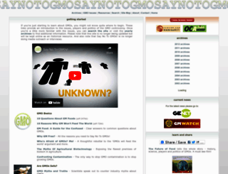 saynotogmos.org screenshot