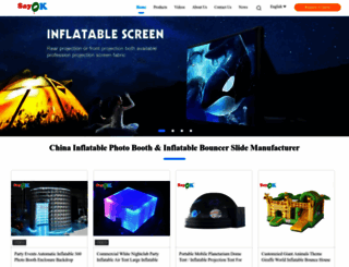 sayok-inflatables.com screenshot
