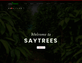 saytrees.org screenshot