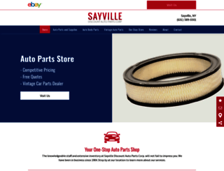 sayvilleauto.com screenshot