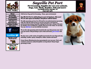 sayvillepetport.com screenshot