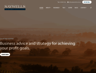 saywells.com.au screenshot