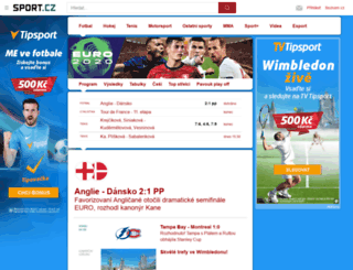 sazeni.sport.cz screenshot