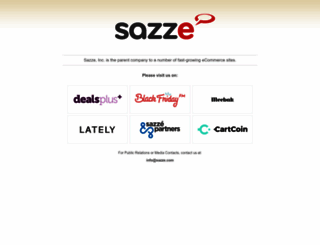 sazze.com screenshot
