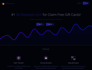 sb-rewards.com screenshot