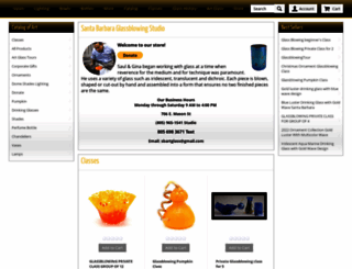 sbartglass.com screenshot