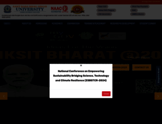 sbbsuniversity.ac.in screenshot