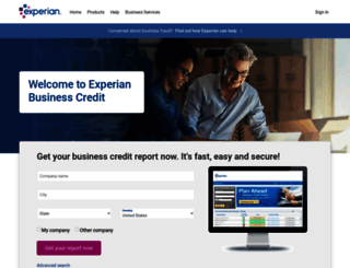 sbcr.experian.com screenshot