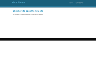 sbcsoftware.webs.com screenshot
