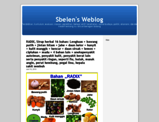 sbelen.wordpress.com screenshot