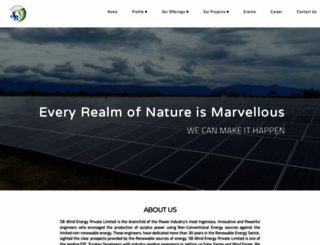 sbenergy.co.in screenshot