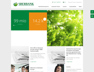 sberbank.at screenshot
